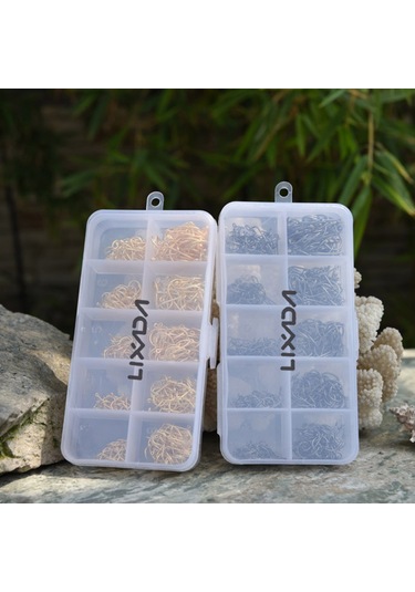 Lixada-500 Adet Karbon Çelik Balıkçılık Kanca 3 -12