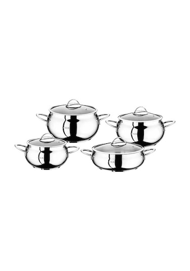 Oms 8 Parça Gold Küre Tencere Seti