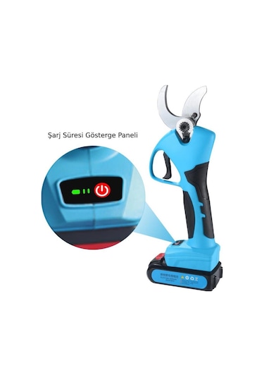 Suca Sc 8605 Akülü Şarjlı Budama Makası 40 Mm 2 Akülü