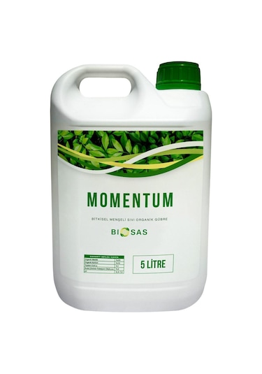 Biosas Momentum 5 Lt Bitkisel Menşeli Sıvı Organik Gübre 5 L