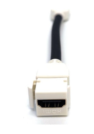 Beek Bn-kj-hdmıa-cb10 Hdmı To Hdmı Dişi-dişi Beyaz Keystorejack Konnketör