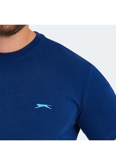 Slazenger PANCO I Erkek  Indigo Tişört