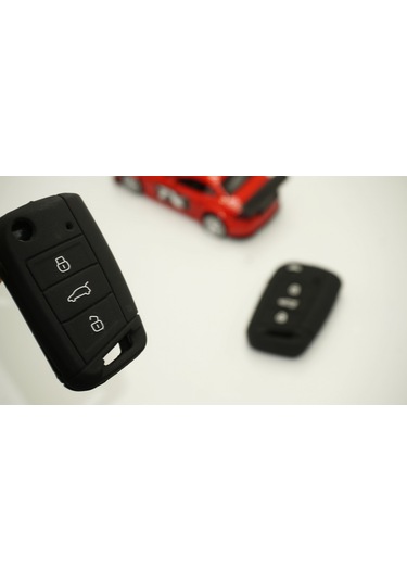 Volkswagen Polo Uyumlu Golf Uyumlu7 Passat Uyumlu Tiguan Silikon Anahtar Kılıf Seti