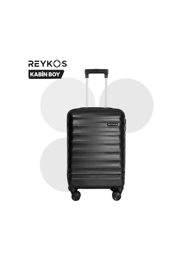 Reykos Rey-Way Siyah Kabin Boy Valiz