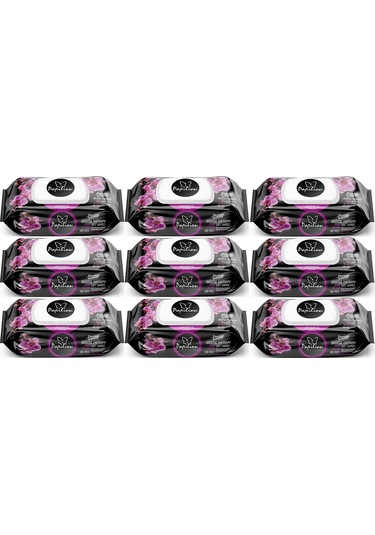 Papilion Islak Havlu Mendil 100 Yaprak Aroma Terapi 9 Lu Set 9'lu Set