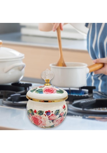 Suntek Ev Kahve Bar Tezgahı İçin Kapaklı Şekerlik