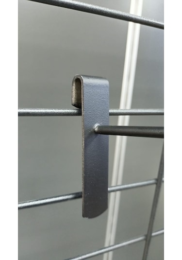 Uzmangrupraf 20 Adet - 25 Cm - Siyah Tel Pano Kancası