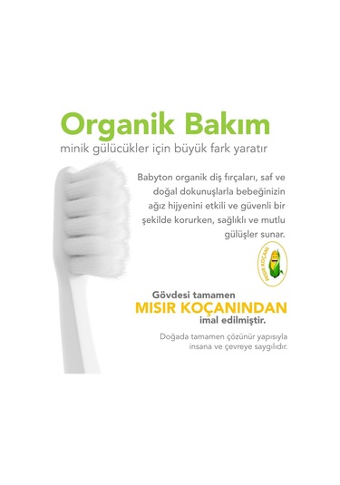 Babyton Bio Panda Çocuk Diş Fırçası