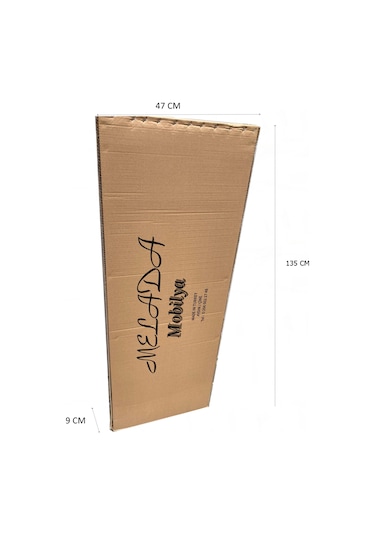 Melada Mobilya Gürgen Çift Tepeli Dilsiz Uşak Ham Cilalı 135 Cm Ceviz