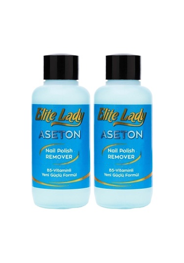 Elite Lady Ekstra Güçlü Oje Çıkarıcı Aseton 2 x 125 ML