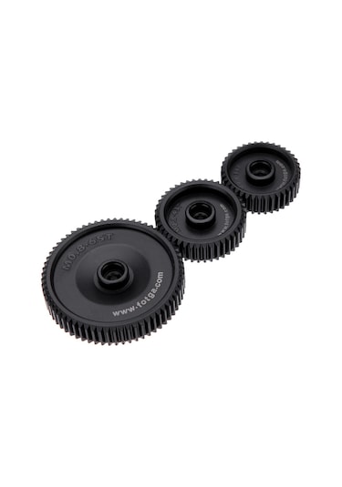 Yaozixa Fotga M0.8 Pitch Dişli Seti, Dp500ııs/dp3000 Uyumlu, 38t-43t-38t, Standart Lensler İçin Takip Odaklı Plastik Dişli Siyah