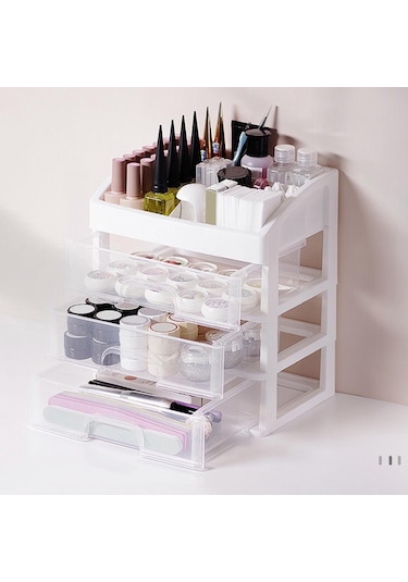 Homyl Banyo Çekmeceleri Için Kozmetik Depolama Rafı Dört