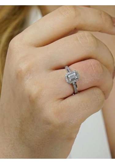 925 Ayar Gümüş Ayarlanabilir Baget Yüzük Gümüş