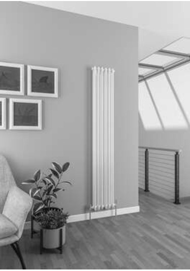 Warma Focha Dikey Çelik Radyatör 310x1800 Pütürlü Antrasit 7946