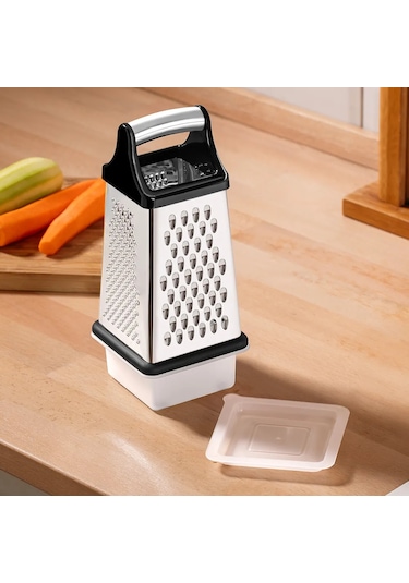 Nehir Paslanmaz Çelik Kare Hazneli Rende