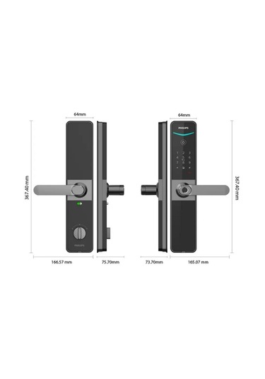 Philips Akıllı Kilit Ddl610-5hbs