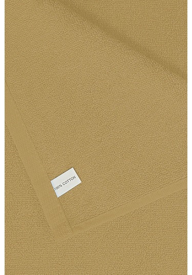 6 Lı Premium %100 Pamuklu Kuaför & Berber Saç Havlusu 50x90 Cm Bej