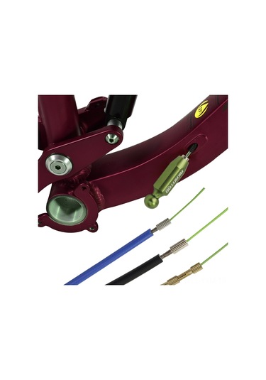 Geeksen Akantor Bisiklet Bakım Aracı: Manyetik Kablolu Fren Ve Yağlı Boru İçi İletim Ve Teli Geçirme Aleti Yeşil Kaplama Çok Renkli