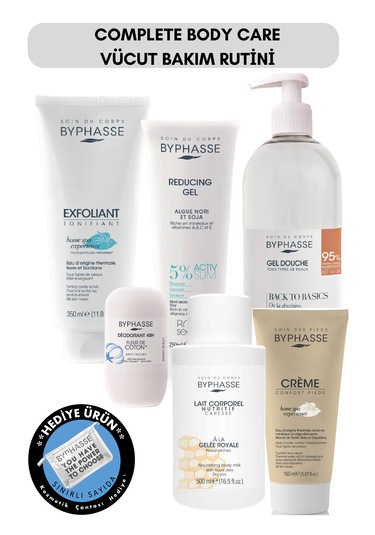 Byphasse Complete Body Care Altılı Vücut Bakım Seti