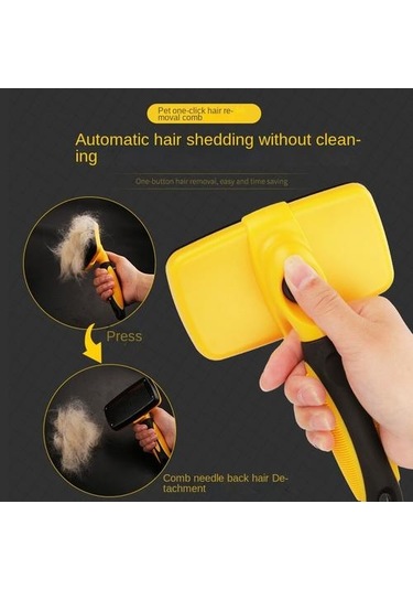 1 Adet Çok Amaçlı İğne Tarak Köpek Kedi Yavru Köpek Evcil Tarak Fırça Köpek Saç Çıkarıcı Rake Tarak Pet Güzellik Bakım Aracı Köpek Tarakları