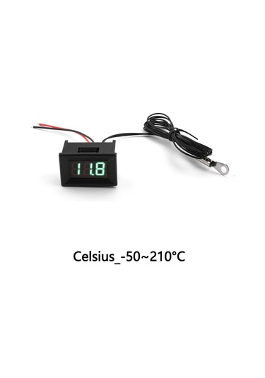 Aideepen Mini Termometre 393950 -50 210 Araç İçin Su Geçirmez Dijital Sıcaklık Ölçer Lcd Ekranlı Turuncuyok16 Gb1080p