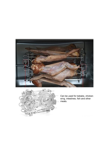 Suofeng Gıda Kalitesi Paslanmaz Çelik 10 Adet Shish Kabab İğnesi Seti, Elektrik Fırını Ve Mangal Uyumlu, Taşınabilir Ev/doğa Manzaraları İçin Pratik Izgara Aksesuarı Diğer