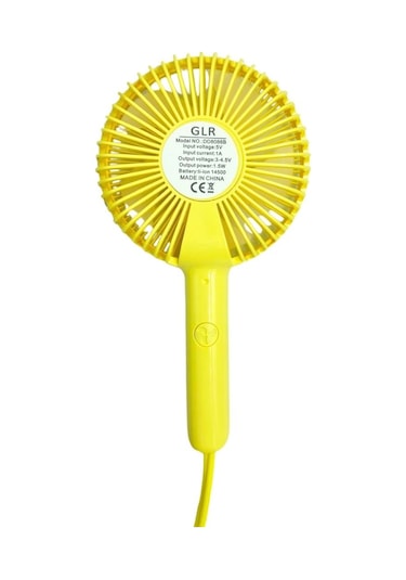 Bigmate Mini El Fanı Taşınabilir Serinletici Şarjlı Vantilatör 3 Kademeli Hız Ayarı Ys2289
