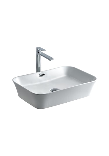 Lena E-4160 Tezgah Üstü Porselen Lavabo