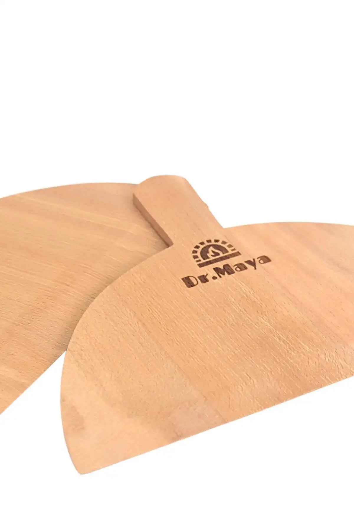 Taş Fırın Uyumlu 2'li Pizza Kürekleri Ahşap