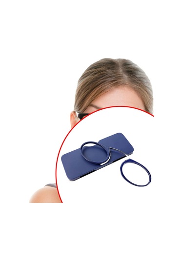 Suntek Mini Kolsuz Okuma Gözlüğü Seyahat İçin Şık Burun Klipsli