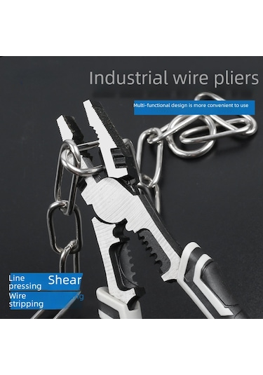 Xiyyadms Endüstriyel Elektrikçi Testere Seti: Çok Fonksiyonlu Uçlu, Diagonal Ve Tel Kesici - Ev Ve İş Mekanları İçin Dayanıklı Çelik Aletler
