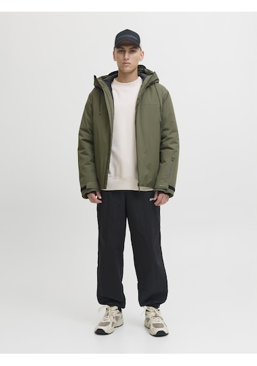 Jcofusıon Technıcal Jacket Sn Grape Leaf Siyah