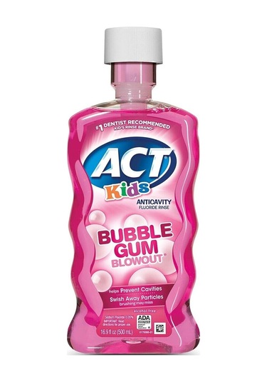 Act Kids Bubble Gum Çocuklar İçin Ağız Bakım Suyu 500 ML