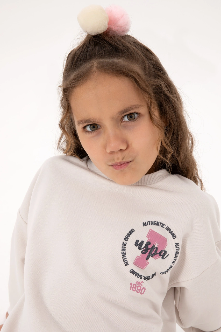 U.s. Polo Assn. Kız Çocuk Taş Pijama Takım 50318958-vr049 Tas