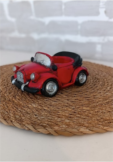 Araba Şeklinde Saksı Farklı Renklerde