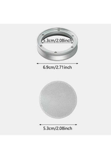 Suntek Portafiltreler Için Dayanıklı Manyetik Gümüş-53mm Gümüş 53mm