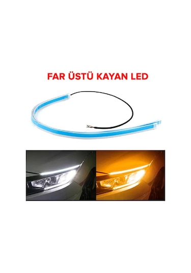 Far Üstü Kayar Led (Açılış Animasyonlu)
