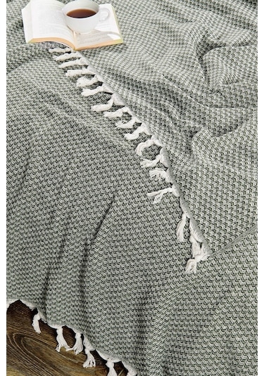 Rebeka Yelda Model Haki - Çift Kişilik Pike Yeşil