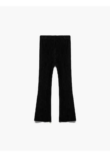 Koton Siyah Kız Bebek Tayt 6wmg40075ak Siyah