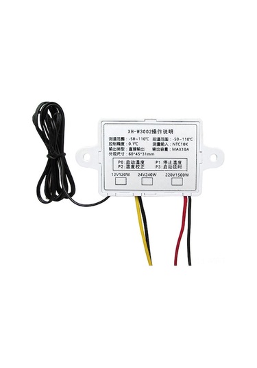 0.1 Derece Hassasiyetli Dijital Sıcaklık Kontrol Cihazı, 220v, Isıtma/soğutma Fonksiyonu, Ekranlı Termostat