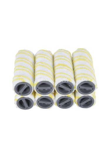 Fc5 Fc7 Fc3 Fc3d Elektrikli Zemin Temizleyici İçin 8 Adet Rulo Fırça Yedek Aksesuarı