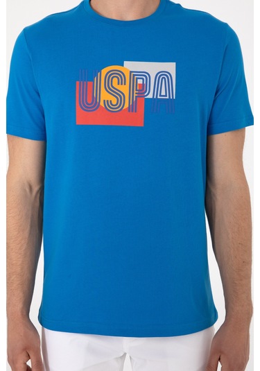 U.s. Polo Assn. Erkek Kobalt Tişört 50300593-vr077 Kobalt