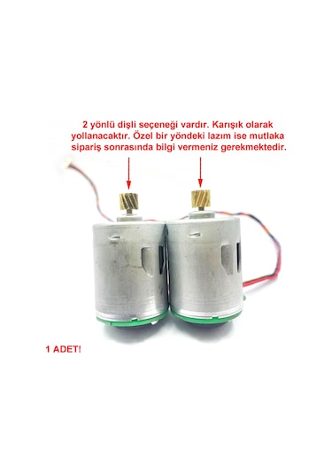 Rp360-st/15260 Dc Motor Robot Süpürge Dc 12v Dıy Rc Oyuncak Model Araba Bot Helikopter Vakum Fan Ele
