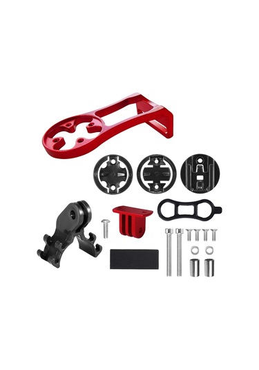 Hallow-bisiklet Bilgisayar Kamera Montaj Tutucu Ön Bisiklet,y21569r Kırmızı