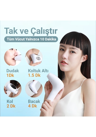 Veryfit AM001 900.000 Atım 8 Kademe IPL Lazer Epilasyon Cihazı