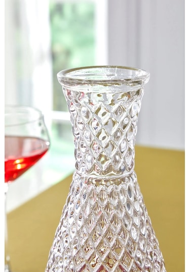 Glamis Cam Kapaklı Elegance Sürahi