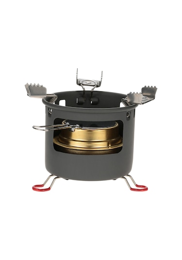 Geeksen Kamp Açık Hava Spirit Alkol Brülörü Kamp Ocağı Alkol Ocağı Braket Destek Seti Kamp Sobası Çok Renkli