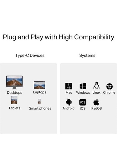 Tp-lınk Ua440c Usb 3.0 Type-c - Sd Ve Microsd 4.0 Kart Okuyucu-152383