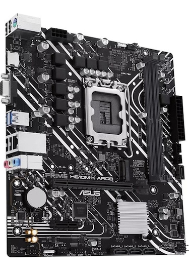 Asus Prime H610M-K ARGB Intel H610 5600 MHz DDR5 Soket LGA1700 Anakart