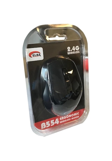 Elba B554 Kablosuz Optik Mouse Siyah